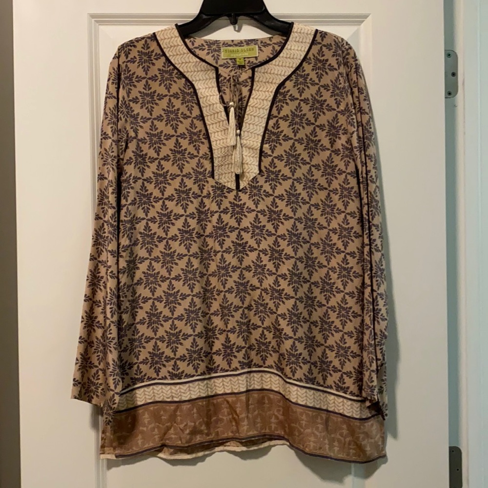 Sigrid Olsen Signature Blouse Size M - image 1